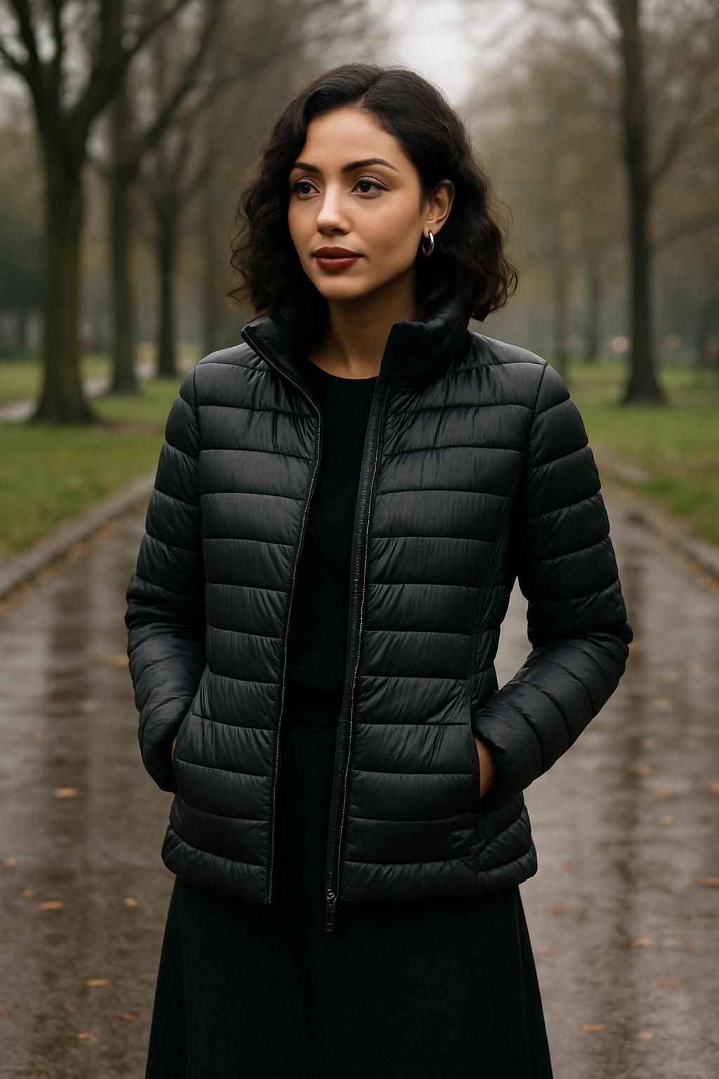 Découvrez la doudoune pliable imperméable légère Amazon Essentials pour femme, parfaite pour rester au chaud et protégée en toute légèreté et praticité.