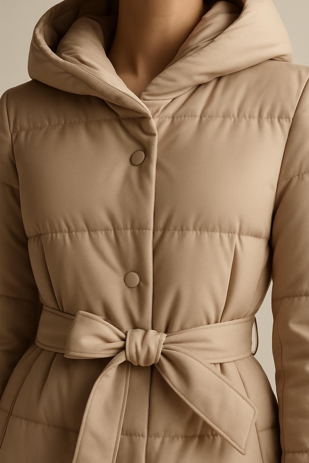 Découvrez notre doudoune mi-longue femme avec capuche, parfaite pour affronter l'hiver avec style et chaleur. Élégante et confortable, elle vous protège des températures froides tout en restant tendance.