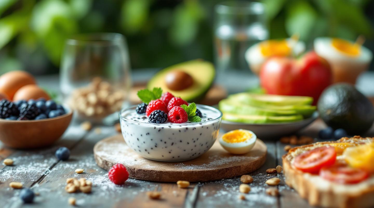 Les nutriments clés d'un petit-déjeuner femme 50 ans